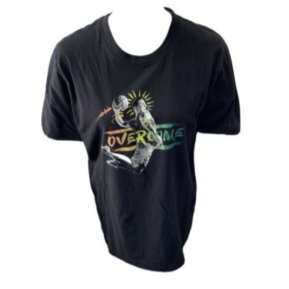 Xersion Women Size L Overcome Graphic Short Sleeve Tee - Picture 7 of 7